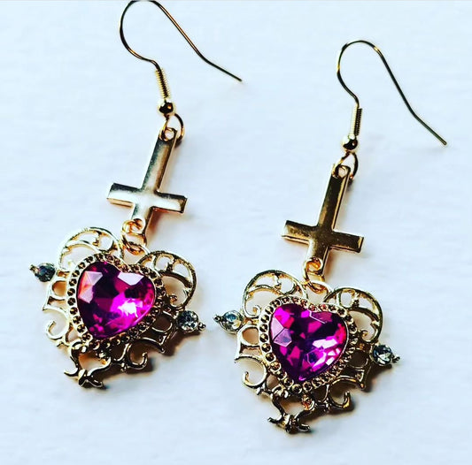 Pink Unholy Earrings