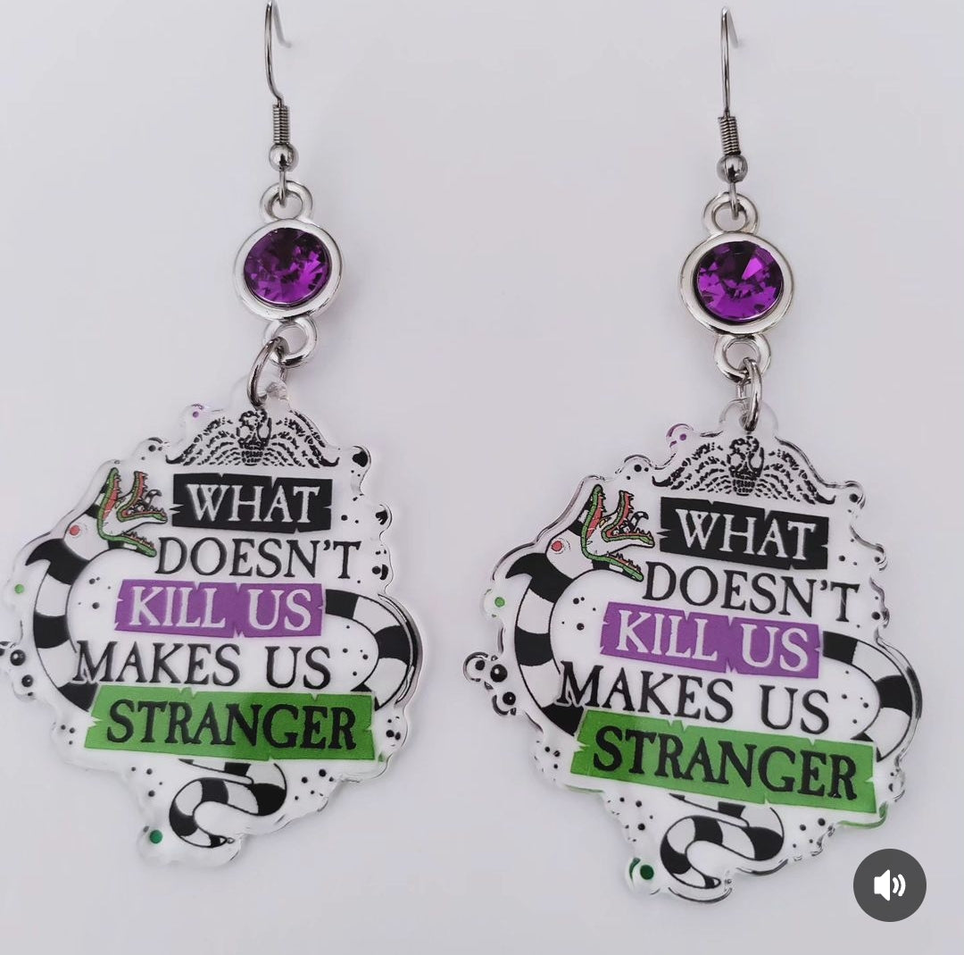 Beetlejuice Beetlejuice Earrings